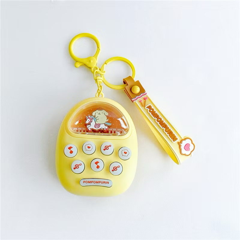 Sanrio Horseride Music Box Keyring / サンリオホースライドミュージックボックスキーリング