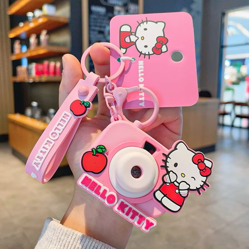 Sanrio Camera 3D Keyring Pastel / サンリオカメラ3Dキーリング パステル