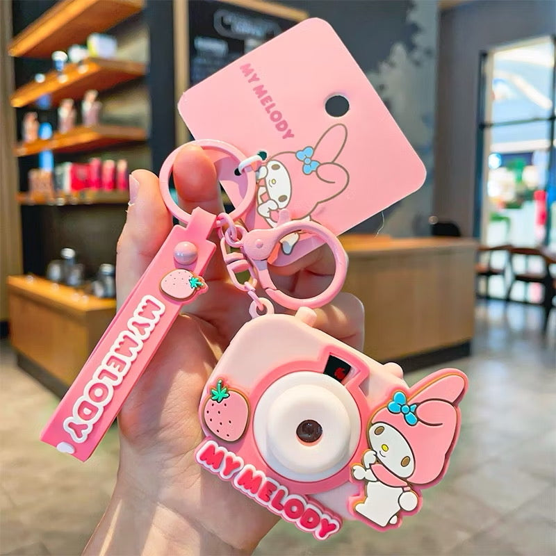 Sanrio Camera 3D Keyring Pastel / サンリオカメラ3Dキーリング パステル