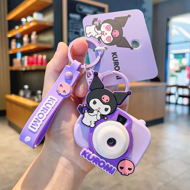 Sanrio Camera 3D Keyring Pastel / サンリオカメラ3Dキーリング パステル