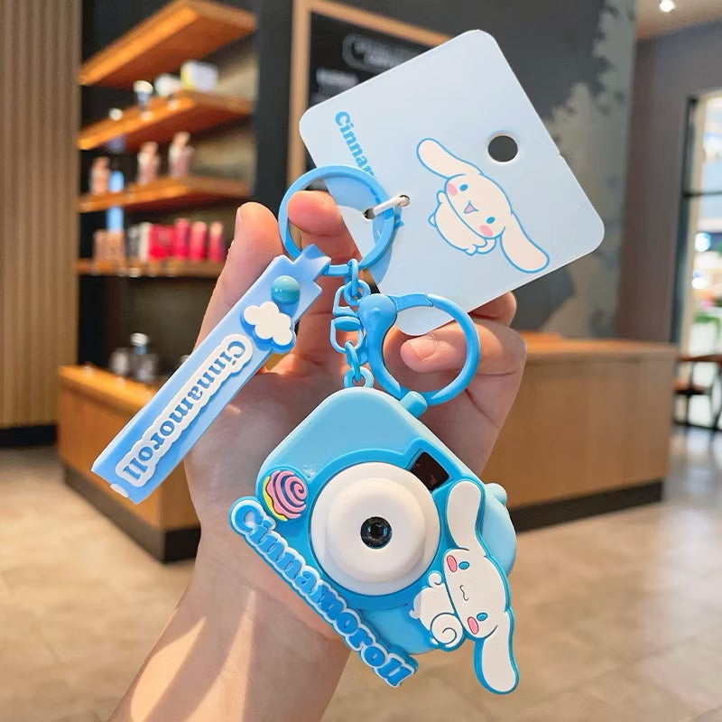 Sanrio Camera 3D Keyring Pastel / サンリオカメラ3Dキーリング パステル