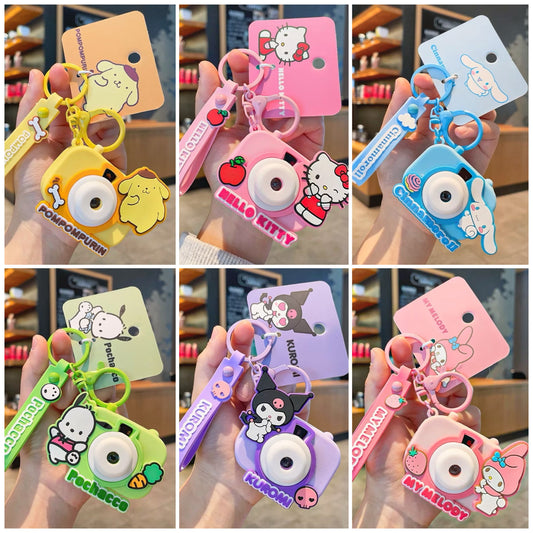 Sanrio Camera 3D Keyring Pastel / サンリオカメラ3Dキーリング パステル