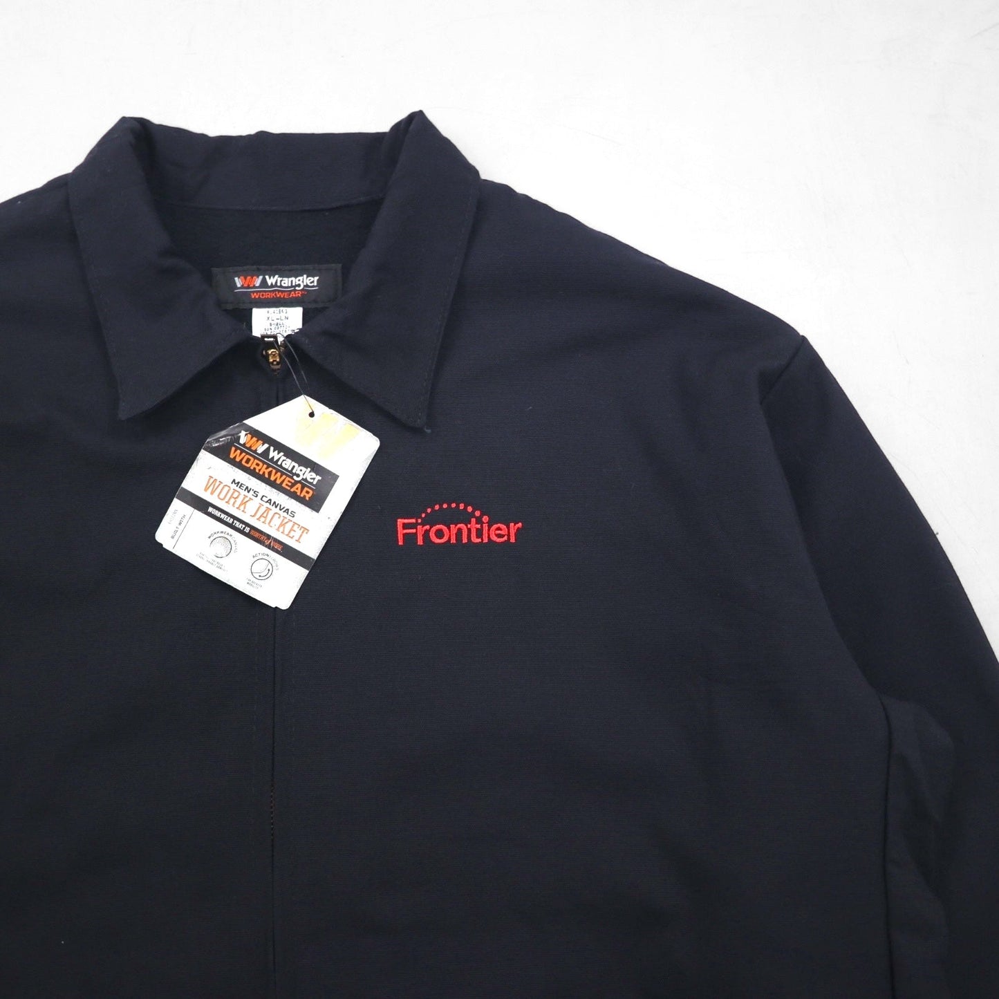Wrangler ワークジャケット ハリントンジャケット XL ブラック アメリカ企業 Frontier WJ40BK3 未使用品