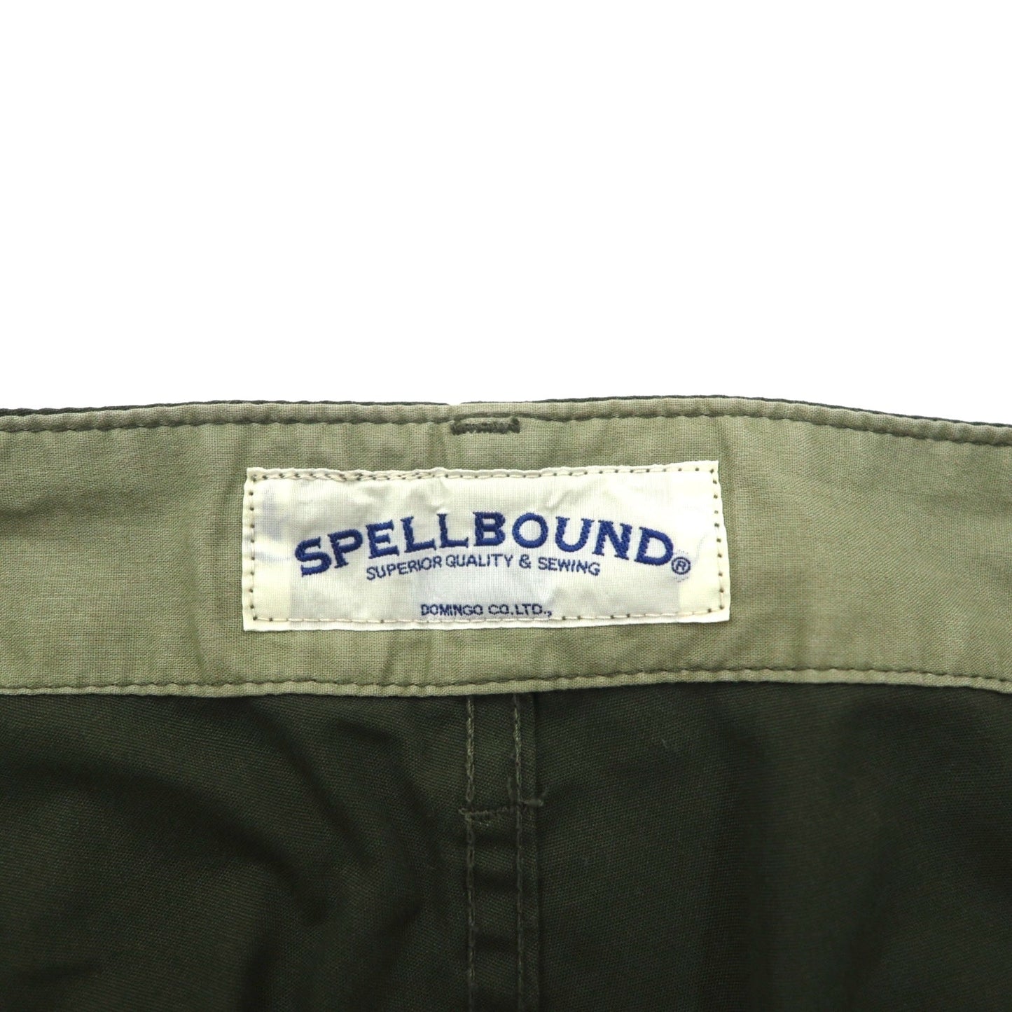 SPELLBOUND (Domingo) 日本製 フィールド カーゴパンツ M カーキ ポリエステル 43-478X