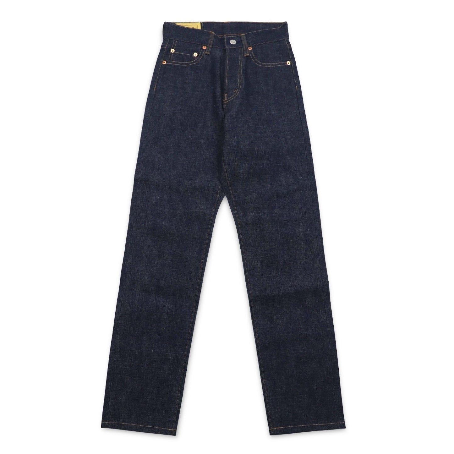 SEVEN BY SEVEN リジッド デニムパンツ S ブルー セルビッヂ 赤耳 800-9240077 日本製 未使用品