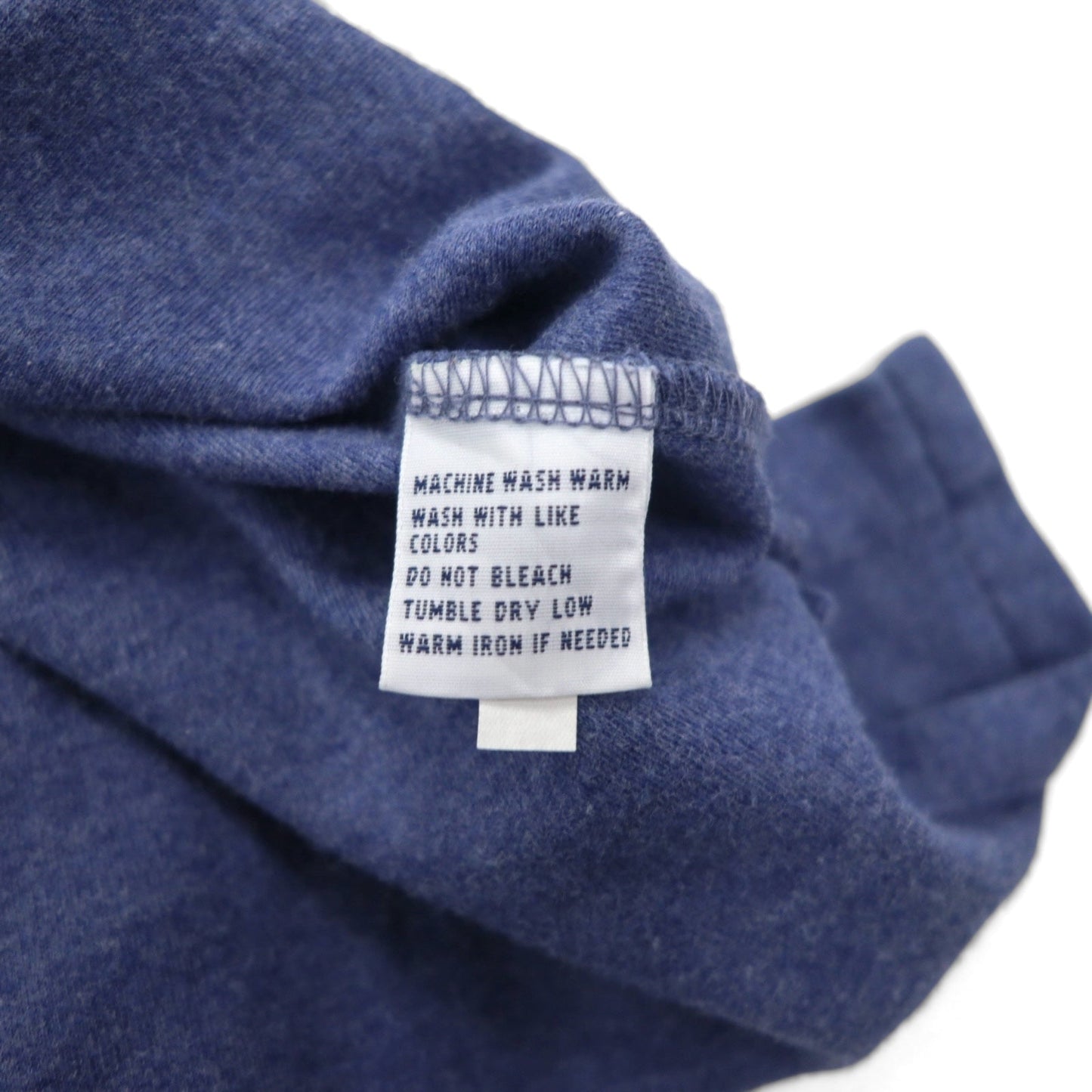 Polo by Ralph Lauren 90s Polo Shirt, Size L, Navy Cotton with Small Pony Embroidery