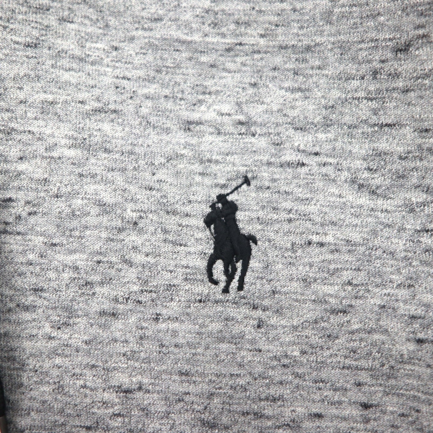 Polo Ralph Lauren ジップパーカー L グレー ストレッチ スモールポニー刺繡