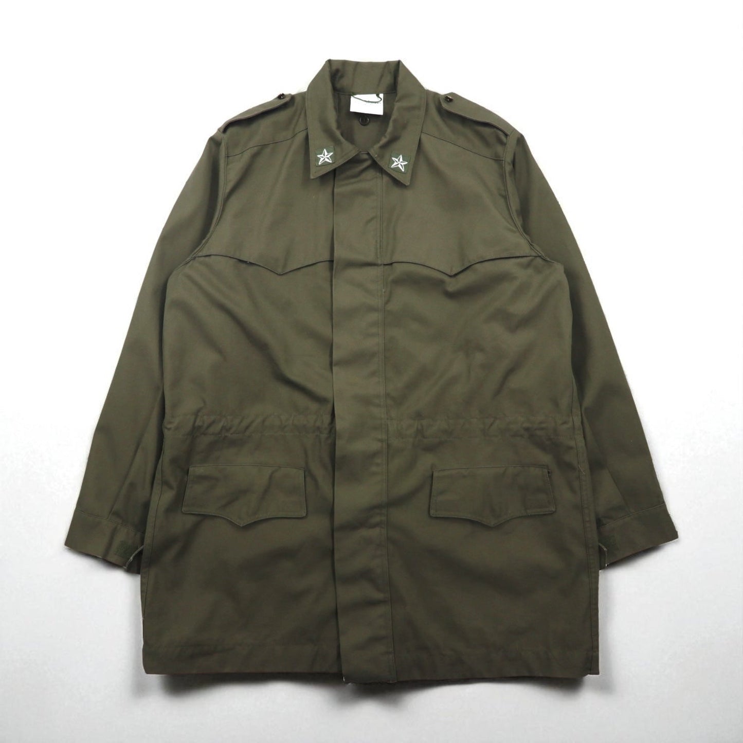 Vintage Italian Army M-90 Field Jacket Radici Tessuti 00年代 ミリタリー イタリア軍 フィールドジャケット L ドローコード エポレット