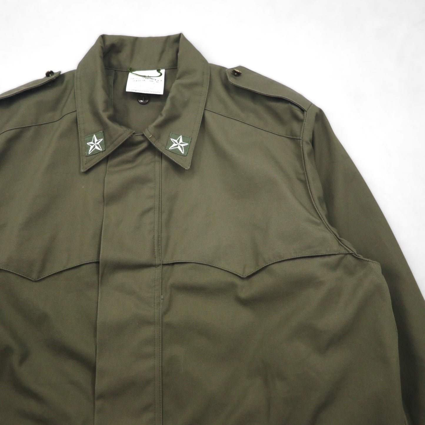 Vintage Italian Army M-90 Field Jacket Radici Tessuti 00年代 ミリタリー イタリア軍 フィールドジャケット L ドローコード エポレット