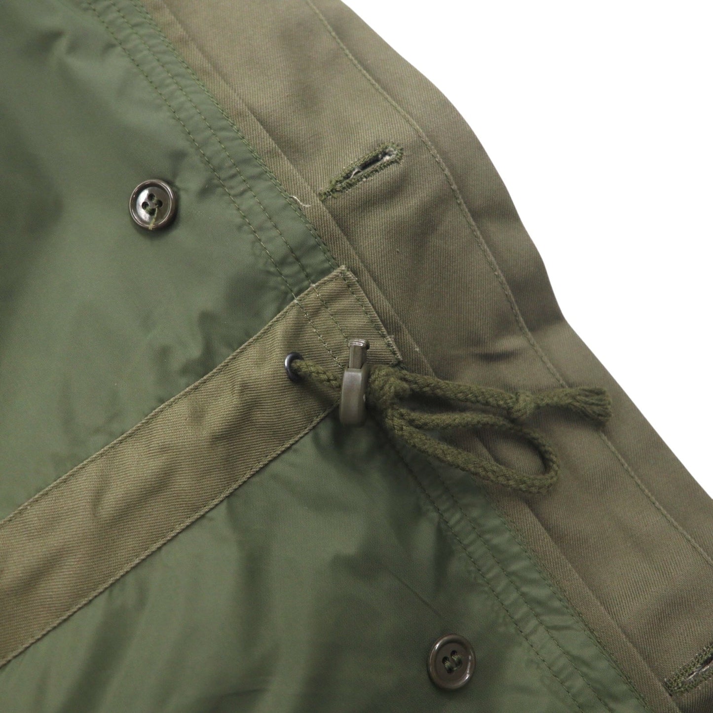 Vintage Italian Army M-90 Field Jacket Radici Tessuti 00年代 ミリタリー イタリア軍 フィールドジャケット L ドローコード エポレット