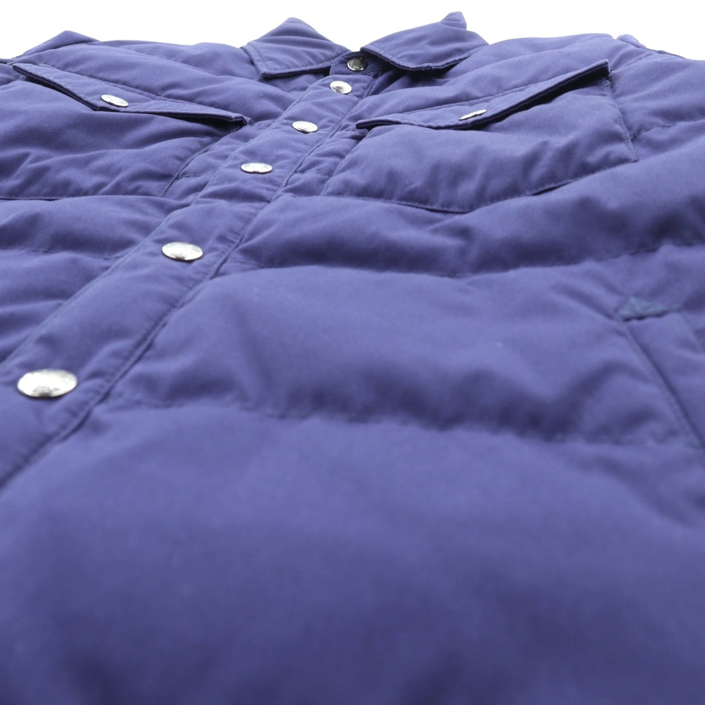 THE NORTH FACE PURPLE LABEL 65/35クロス ダウンシャツ ジャケット M ネイビー スナップボタン 胸ポケット 光電子 Bayhead Cloth ND2363N