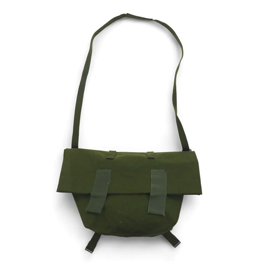 Danish Army デンマーク軍 80年代 2WAY ロールトップ メッセンジャーバッグ カーキ デッドストック 未使用品