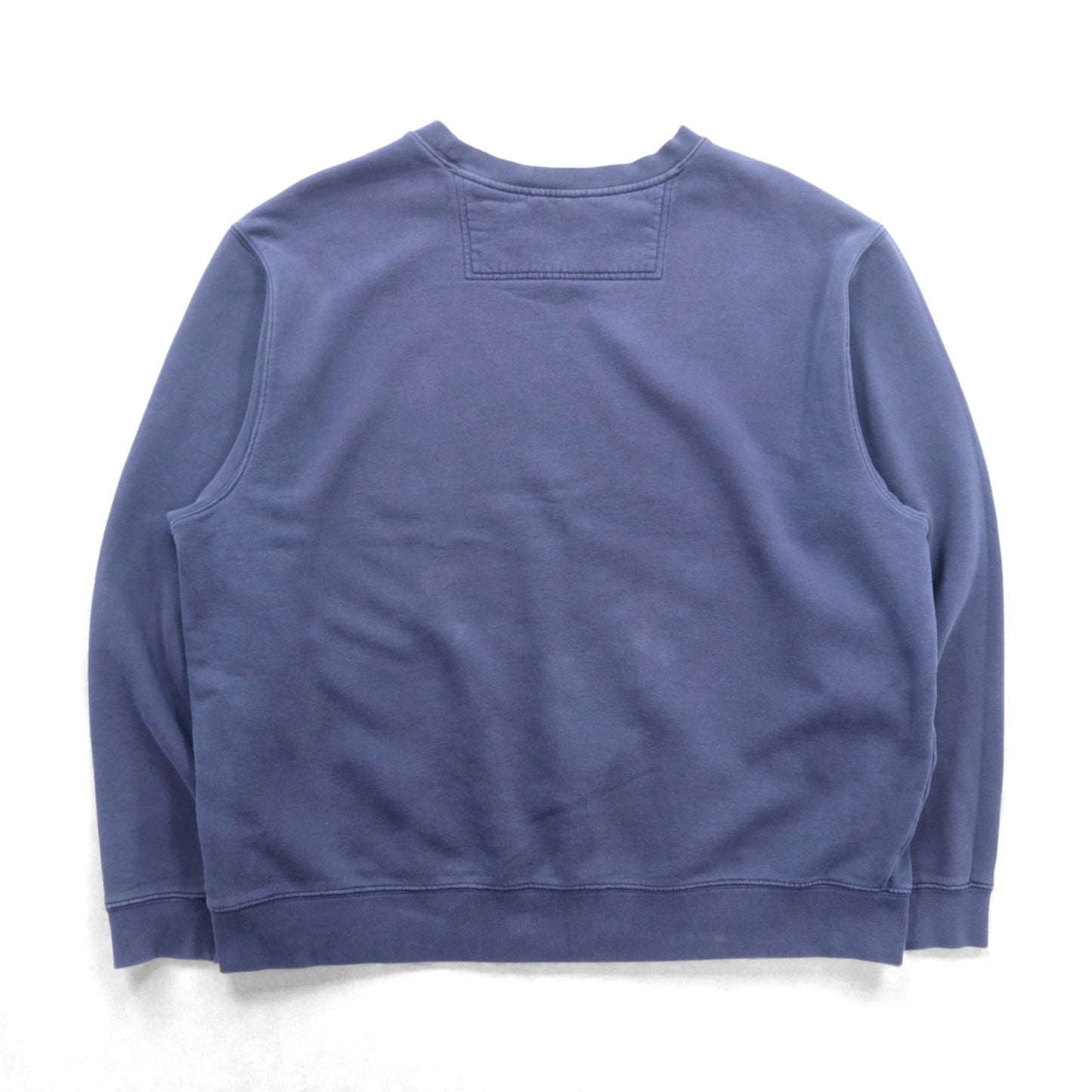 L.L.Bean 前V ブランク スウェット トレーナー XL ネイビー TRADITIONAL FIT 無地 クルーネック