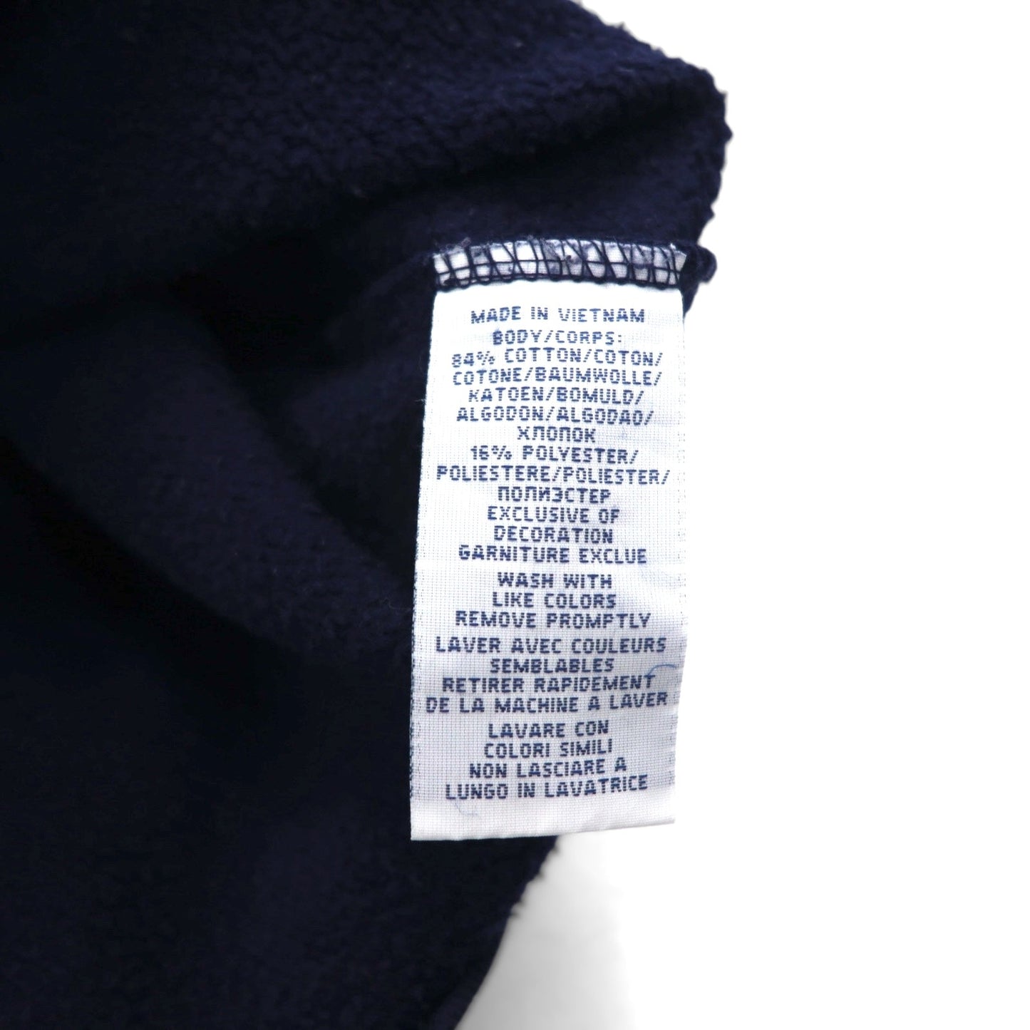 Polo Ralph Lauren 前V スウェット トレーナー 2XL ネイビー スモールポニー刺繡