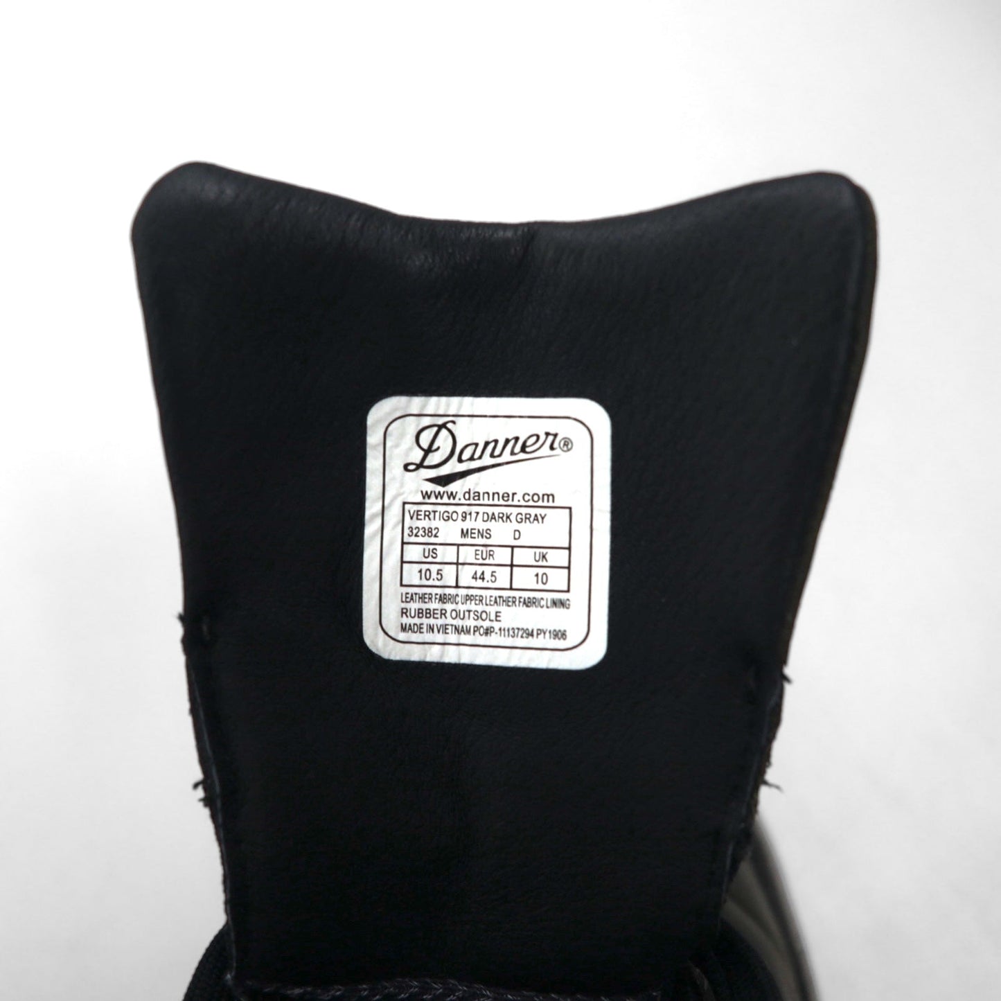 Danner GORE-TEX Vertigo Side Gore Trekking Boots, Size 28.5cm, Black, Waterproof, with Vibram Sole, 32382