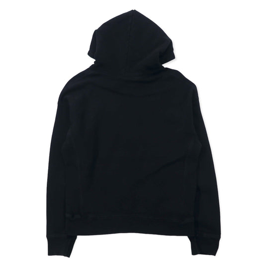 Champion リバースウィーブ プルオーバーパーカー XL ブラック コットン 裏起毛 青単タグ 復刻 ホンジュラス製