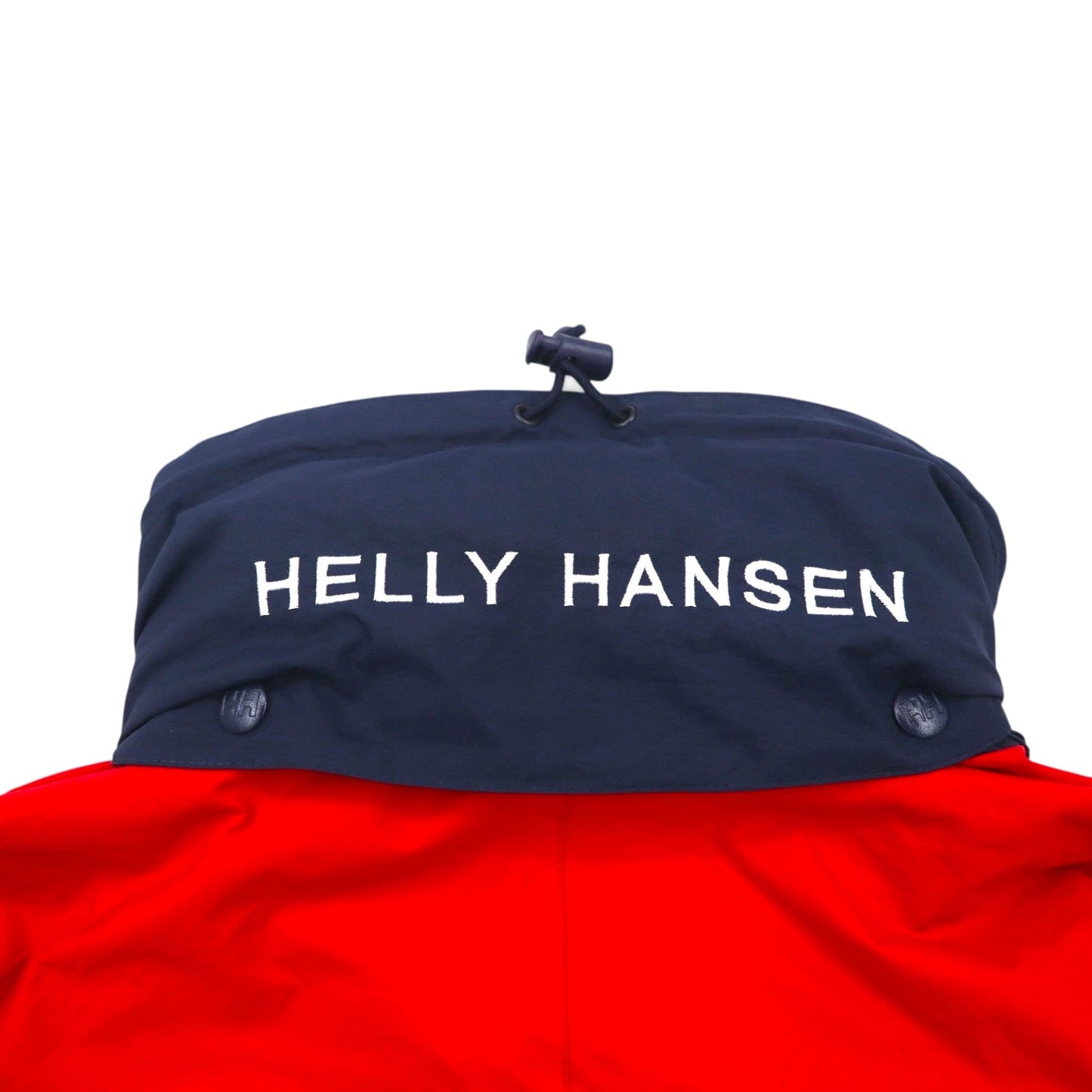 HELLY HANSEN セーリングジャケット ナイロンジャケット M ネイビー 防水 HELLY TECH ドローコード フード収納 25145Y トリコロール