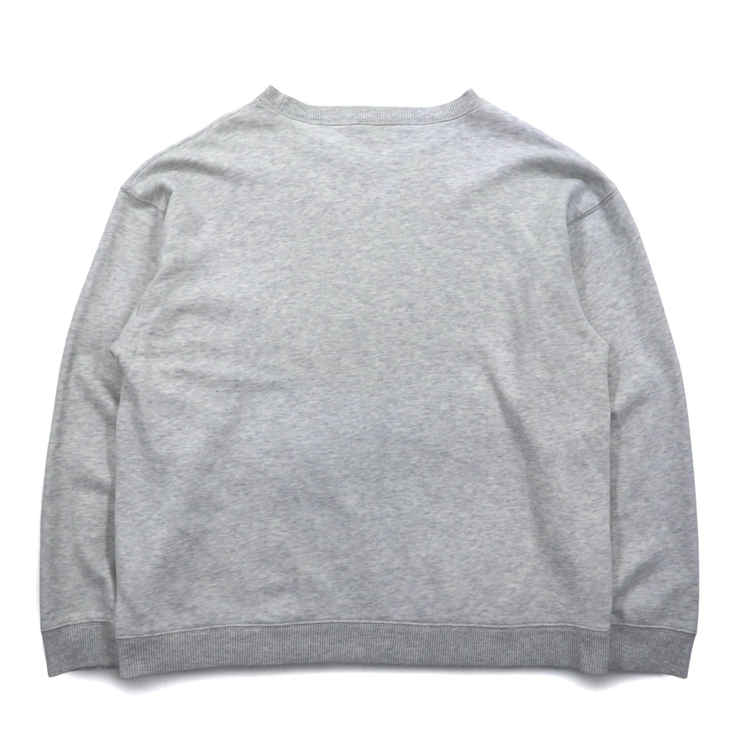 Reebok 90s Vector Logo Print Sweatshirt, Gray, Cotton, Size L