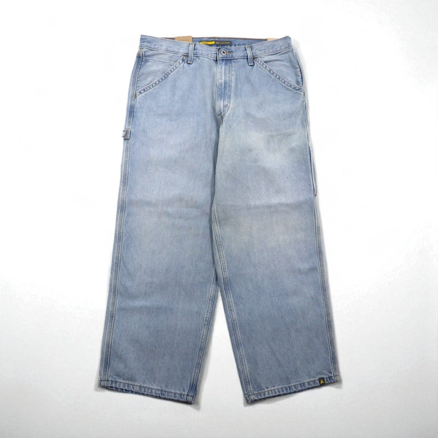 Levi's SILVERTAB シルバータブ  BAGGY CARPENTER バギー デニムパンツ ジーンズ L インディゴ ワイド A7489-0000 未使用品