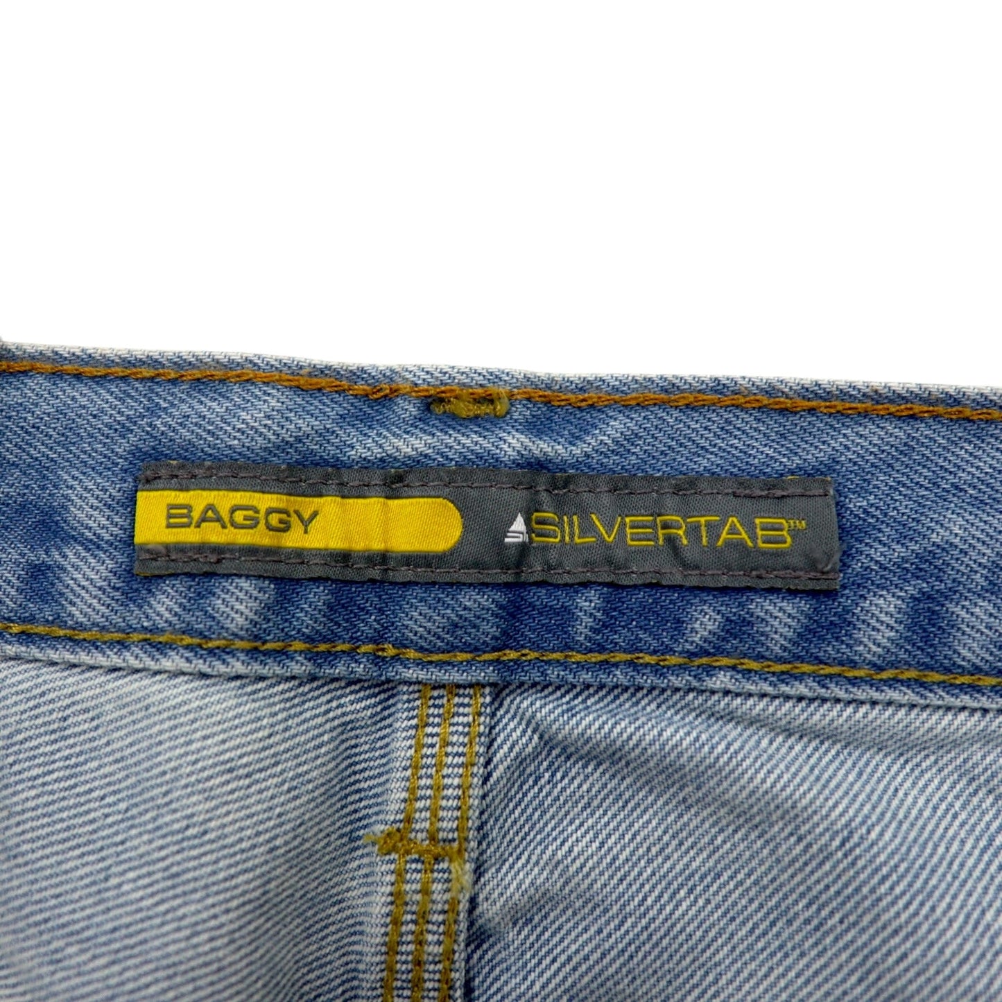 Levi's SILVERTAB シルバータブ  BAGGY CARPENTER バギー デニムパンツ ジーンズ L インディゴ ワイド A7489-0000 未使用品