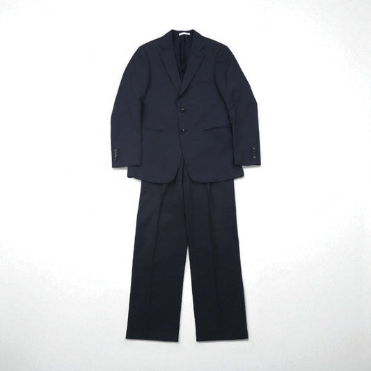 ARMANI COLLEZIONI イタリア製 セットアップ スーツ S ネイビー ウール GIORGIO