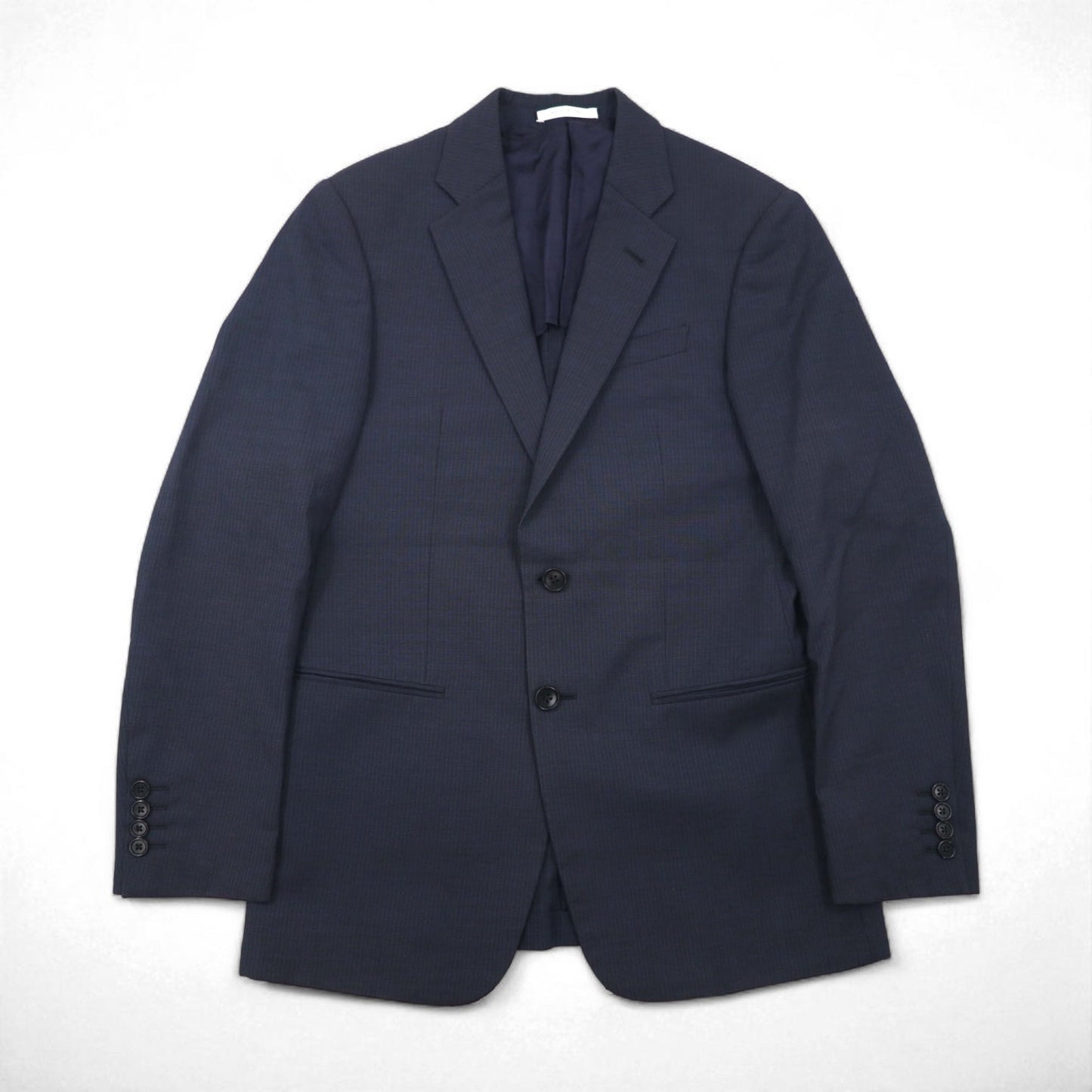 ARMANI COLLEZIONI イタリア製 セットアップ スーツ S ネイビー ウール GIORGIO