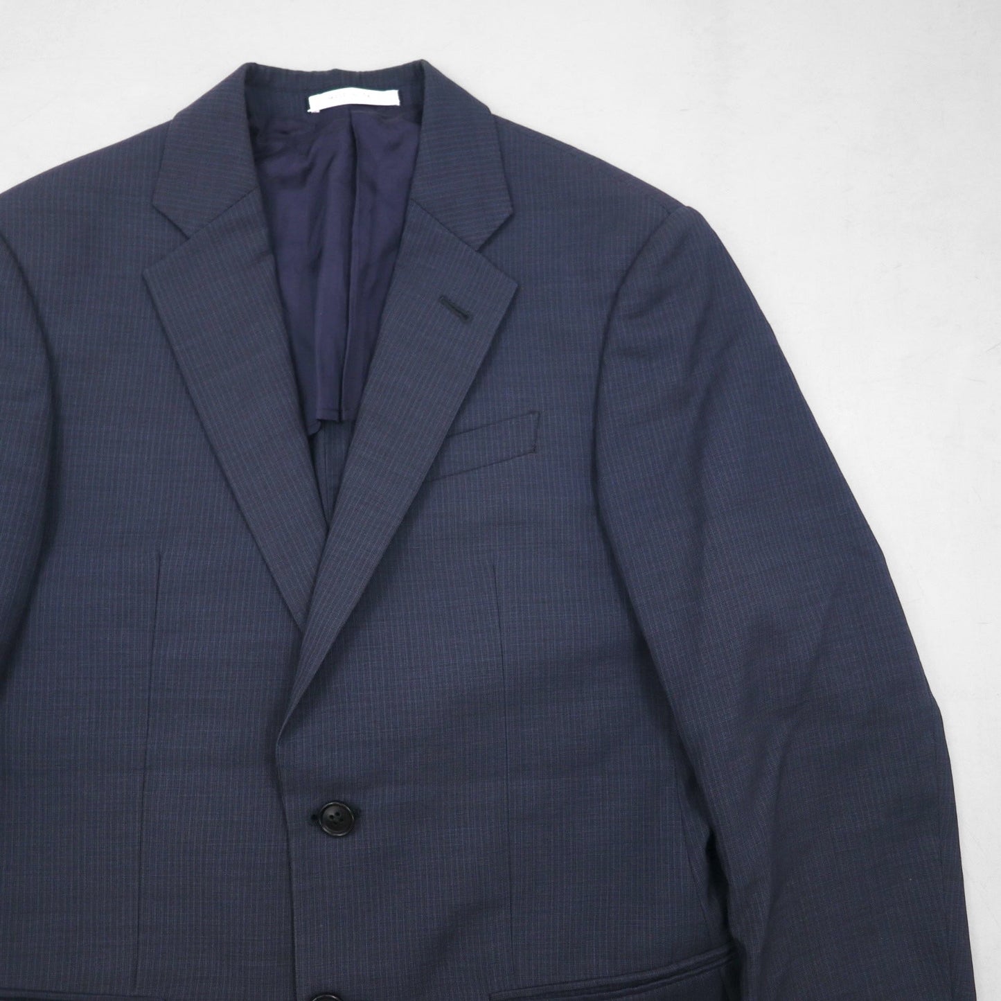 ARMANI COLLEZIONI イタリア製 セットアップ スーツ S ネイビー ウール GIORGIO