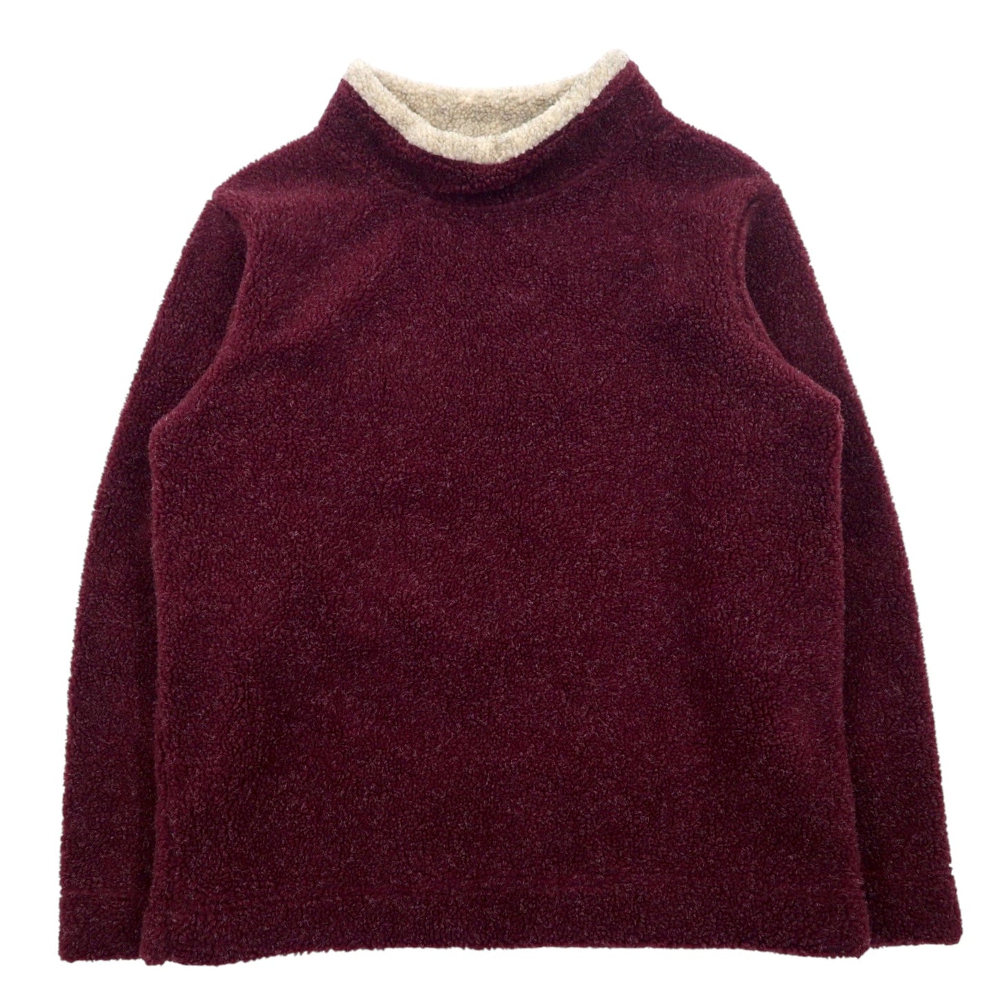 Cabela's High Neck Boa Fleece Pullover, Size M, Bordeaux, Polyester and Acrylic
