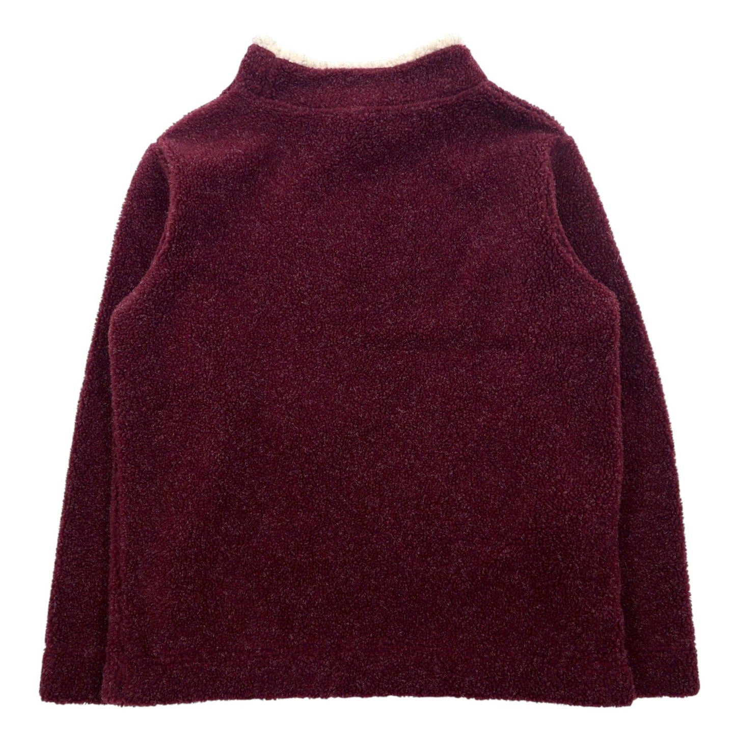 Cabela's High Neck Boa Fleece Pullover, Size M, Bordeaux, Polyester and Acrylic