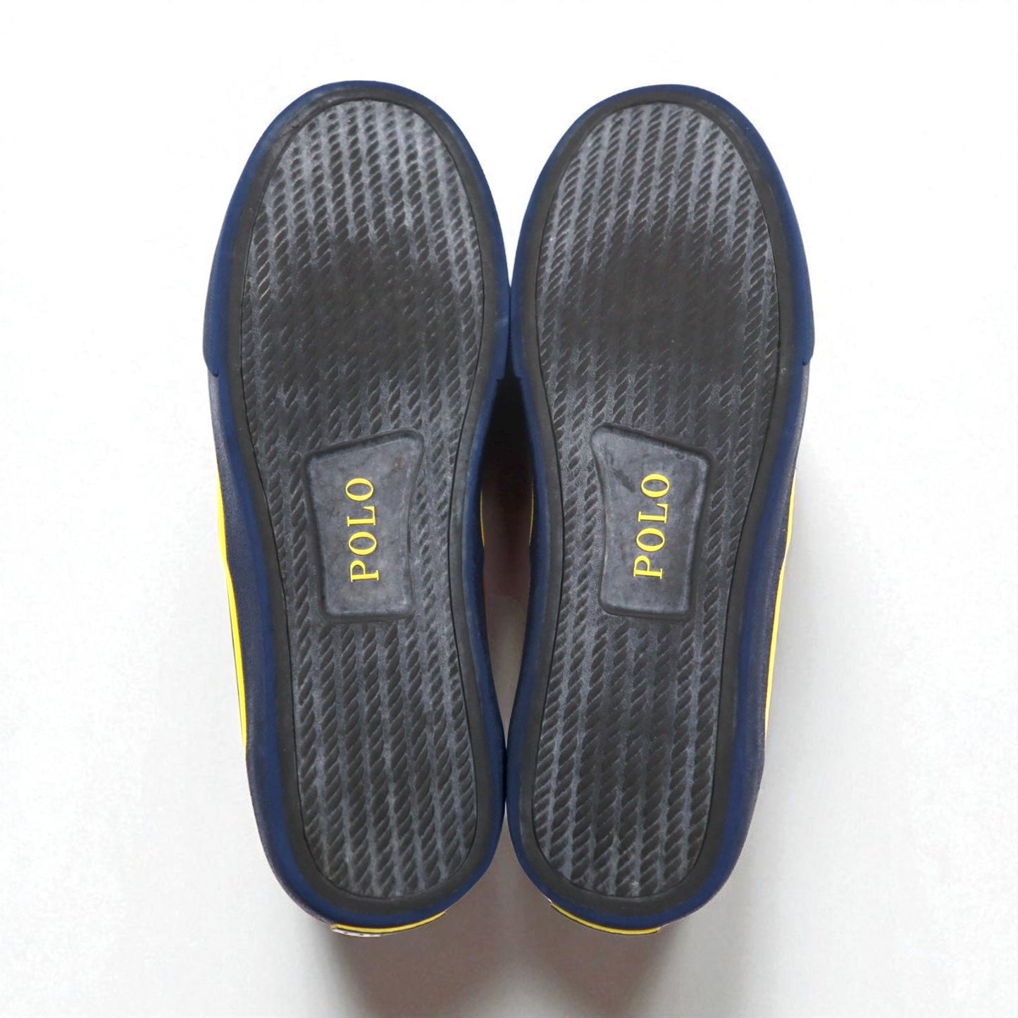 POLO RALPH LAUREN ソートン THORTON Ⅲ-NE キャンバス スニーカー 27cm マルチカラー ロゴワッペン 01087