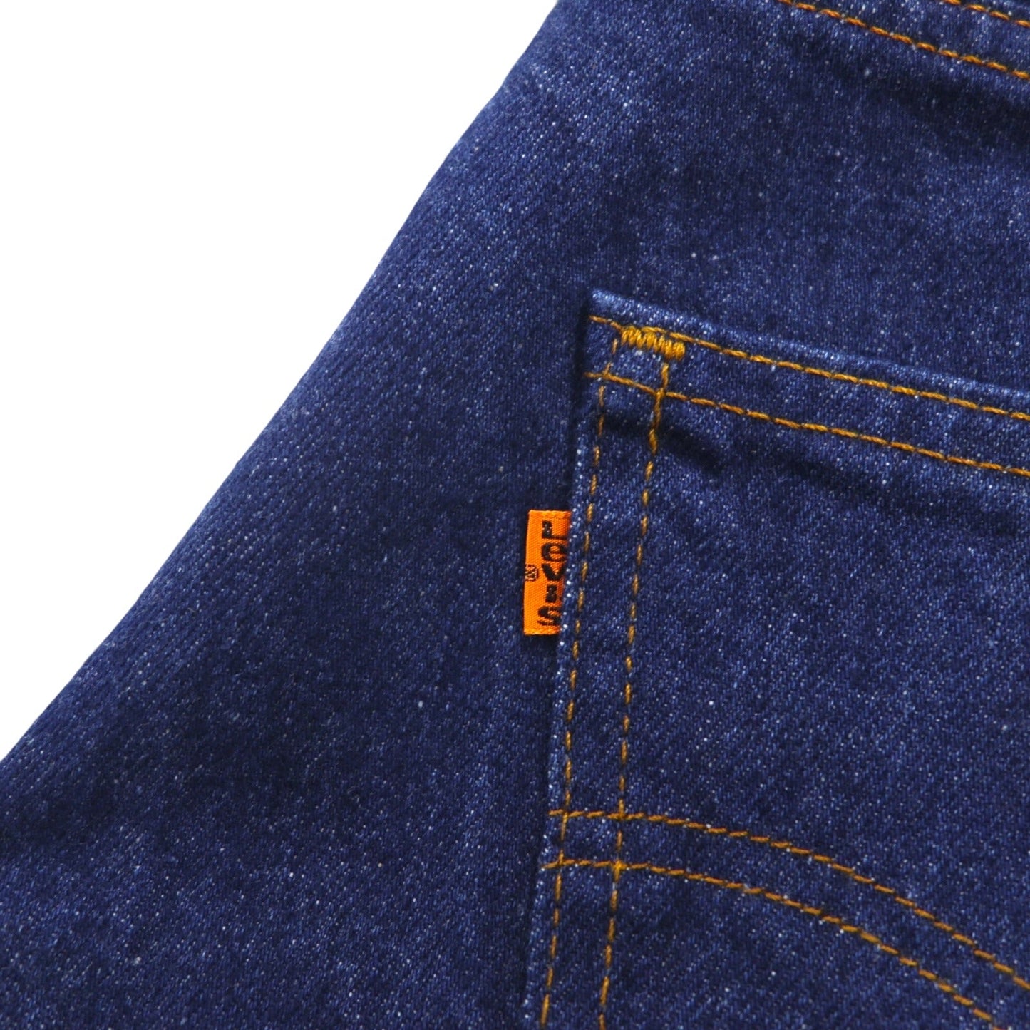 Levi's 80年代 USA製 509 デニムパンツ ジーンズ L インディゴ 40509-0215 オレンジタブ 濃紺 ジッパーフライ レザーパッチ