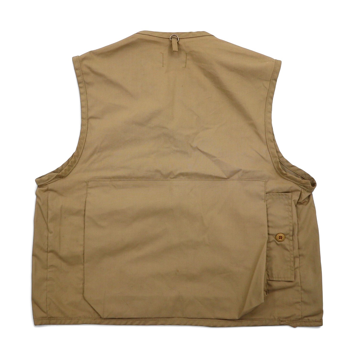 Made in the USA, 90s SAFTBAK Fishing/Hunting Vest, Large, Beige, IDEAL Zip