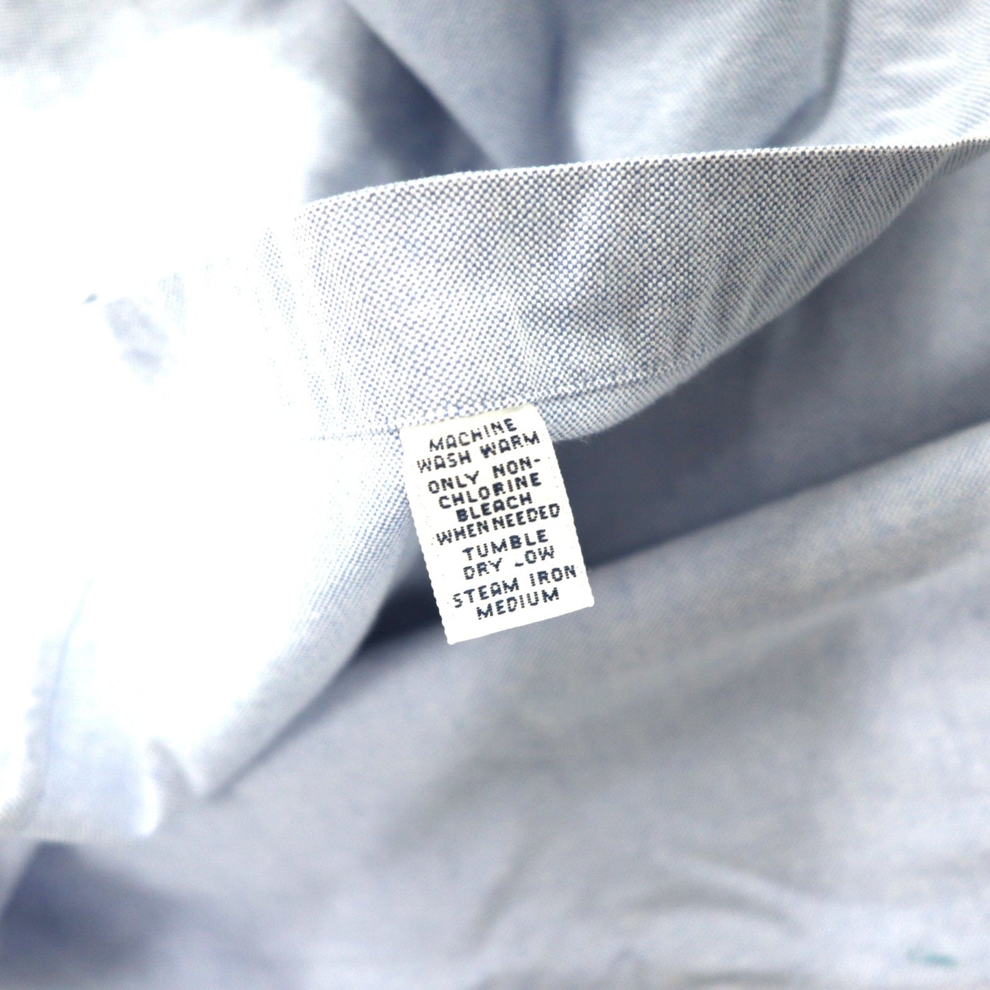 Ralph Lauren 90s Oxford Button-Down Shirt, Size 18-36, Blue Cotton, Small Pony Embroidery, YARMOUTH