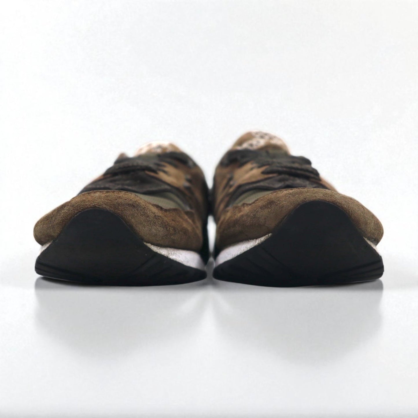 New Balance 999 Sneakers, Made in USA, Size 26.5cm, Brown Suede with ABZORB Mesh, M999NJ