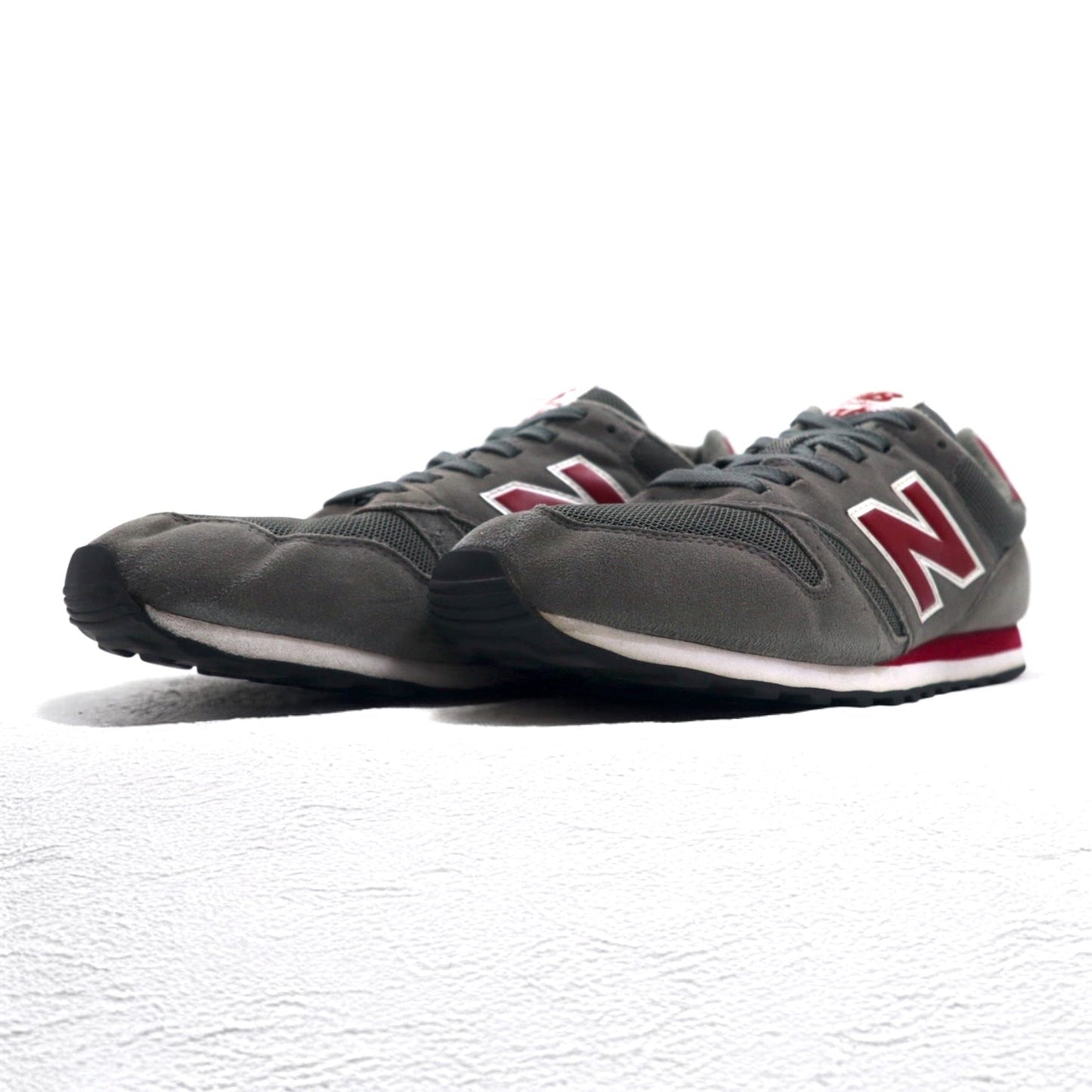 New Balance 373 Suede Sneakers, Size 28cm, Gray, M373GWR