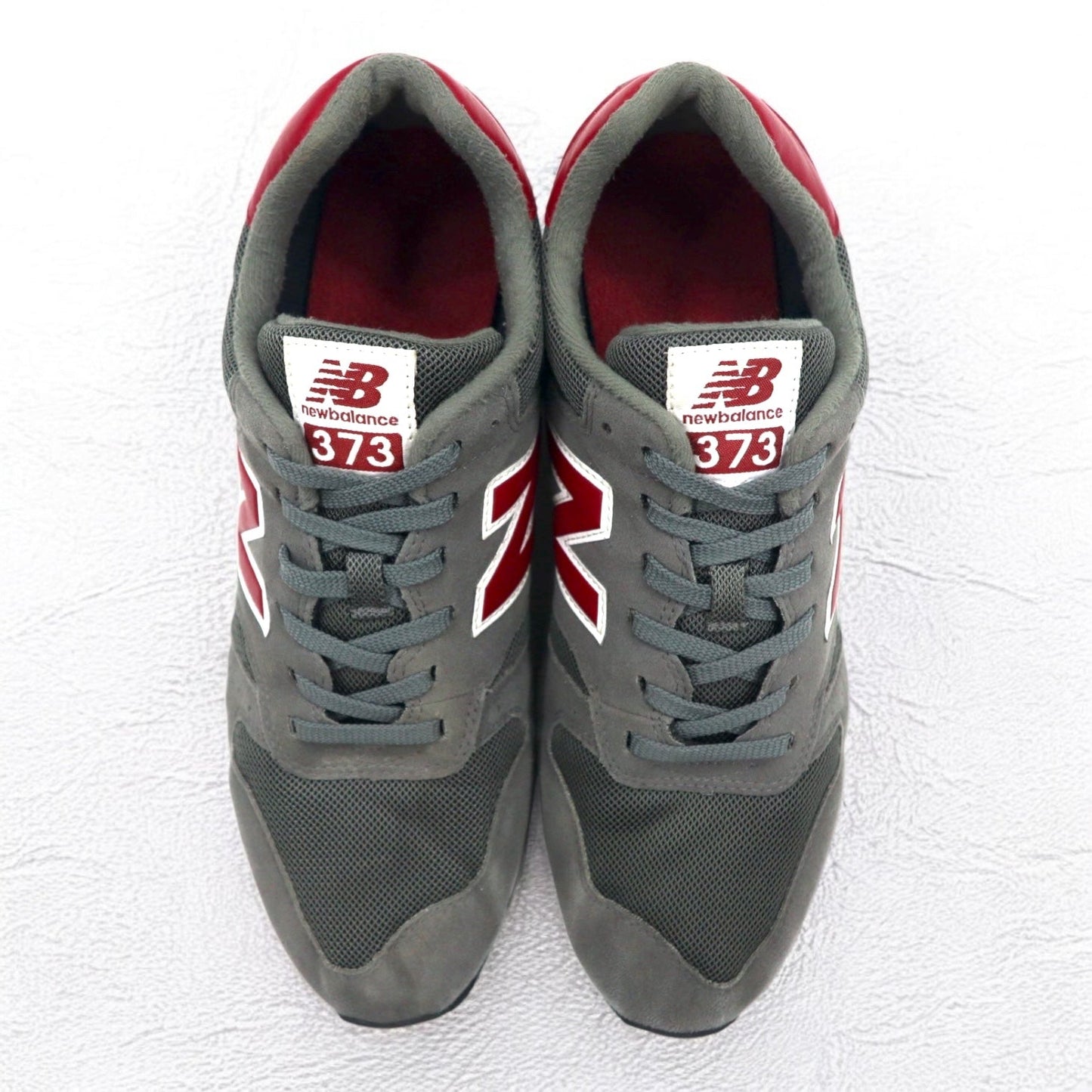 New Balance 373 Suede Sneakers, Size 28cm, Gray, M373GWR
