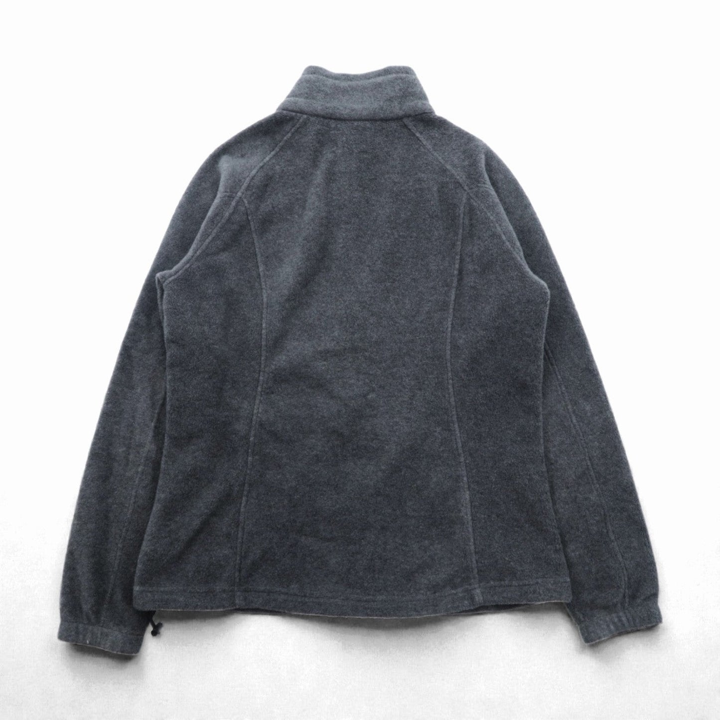 Columbia フルジップ フリースジャケット L グレー ドローコード BENETON SPRINGS WL6439