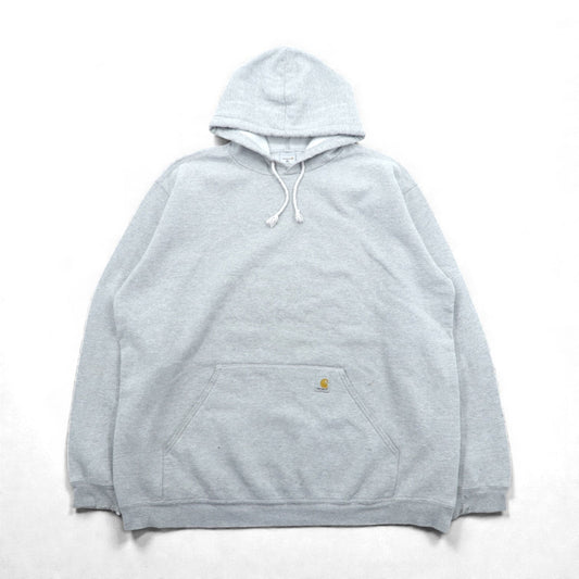 carhartt ミッドウェイト プルオーバー パーカー XL グレー カンガルーポケット ボロ K121