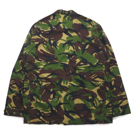 British Army Combat Jacket, XXL, Khaki Camouflage Woodland Military Lightweight Jacket, Woodland DP 8415-99-503-8779