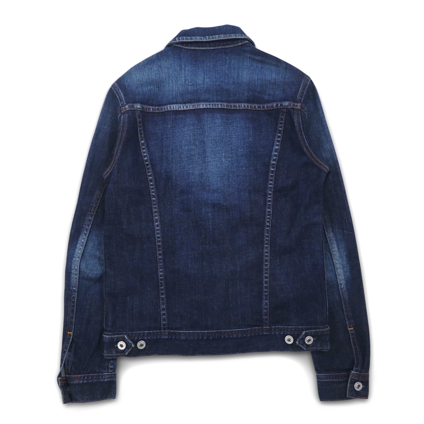 AG (ADRIANO GOLDSCHMIED) Denim Jacket, Size S, Indigo, Blue, Cotton