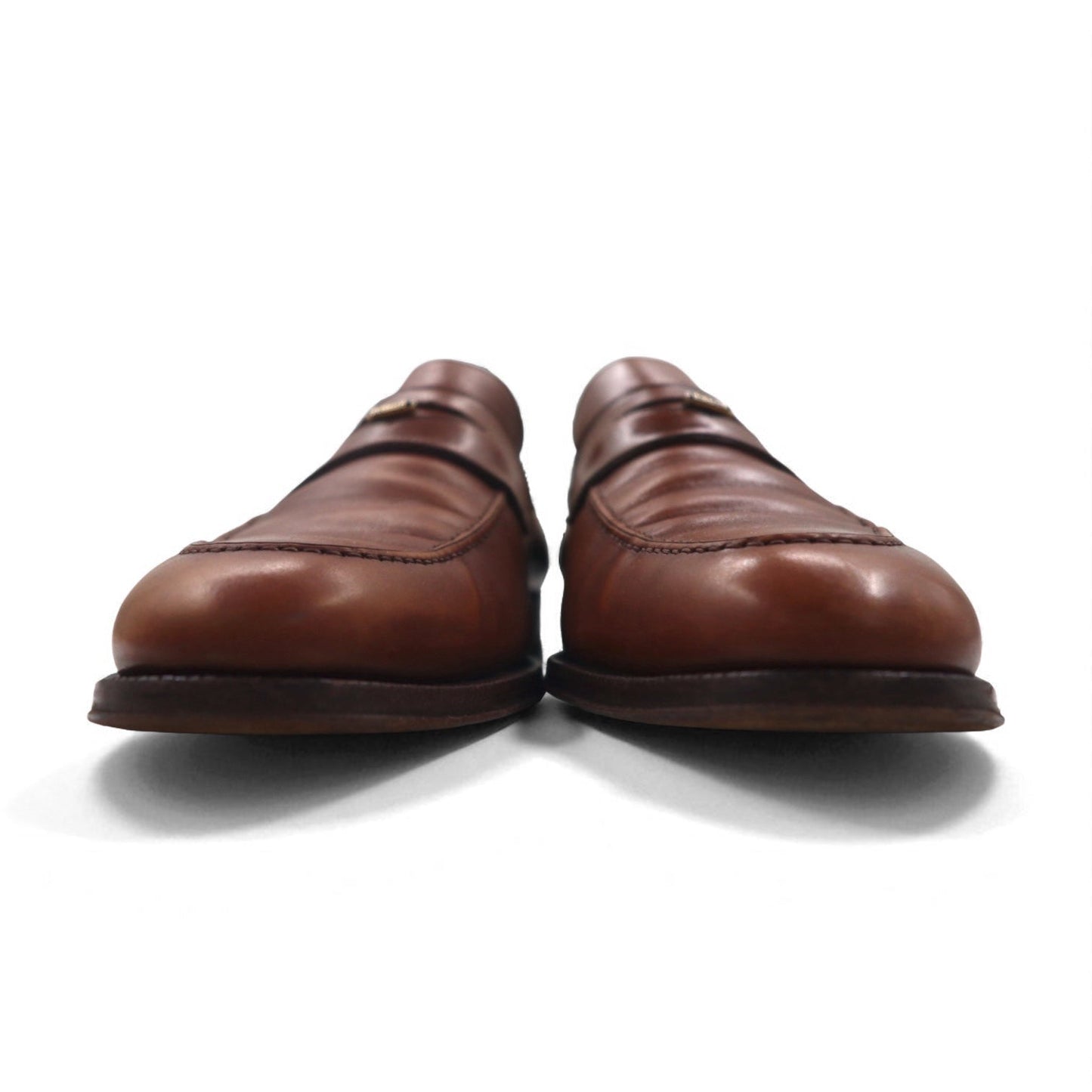 BALLY イタリア製 ペニー コイン ローファー ドレスシューズ 27.5cm モカシン TIZZO