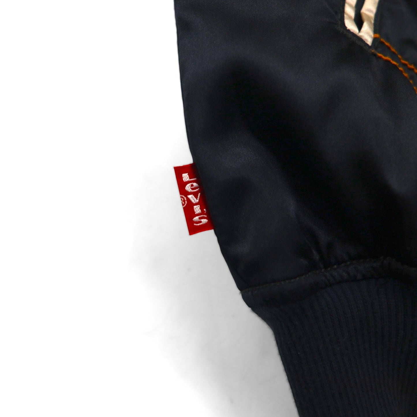 Levi's 00年代 スカジャン スーベニアジャケット M ブラック California 刺繍 70906-34