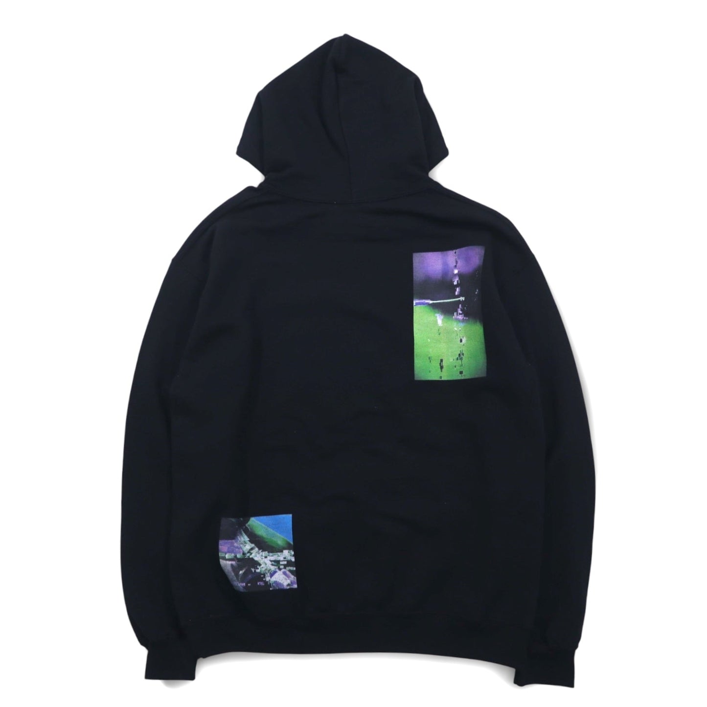FLAGSTUFF Graphic Pullover Hoodie, Size M, Black, F-LAGSTUF-F LABO HOODIE, 19SS-FS-41