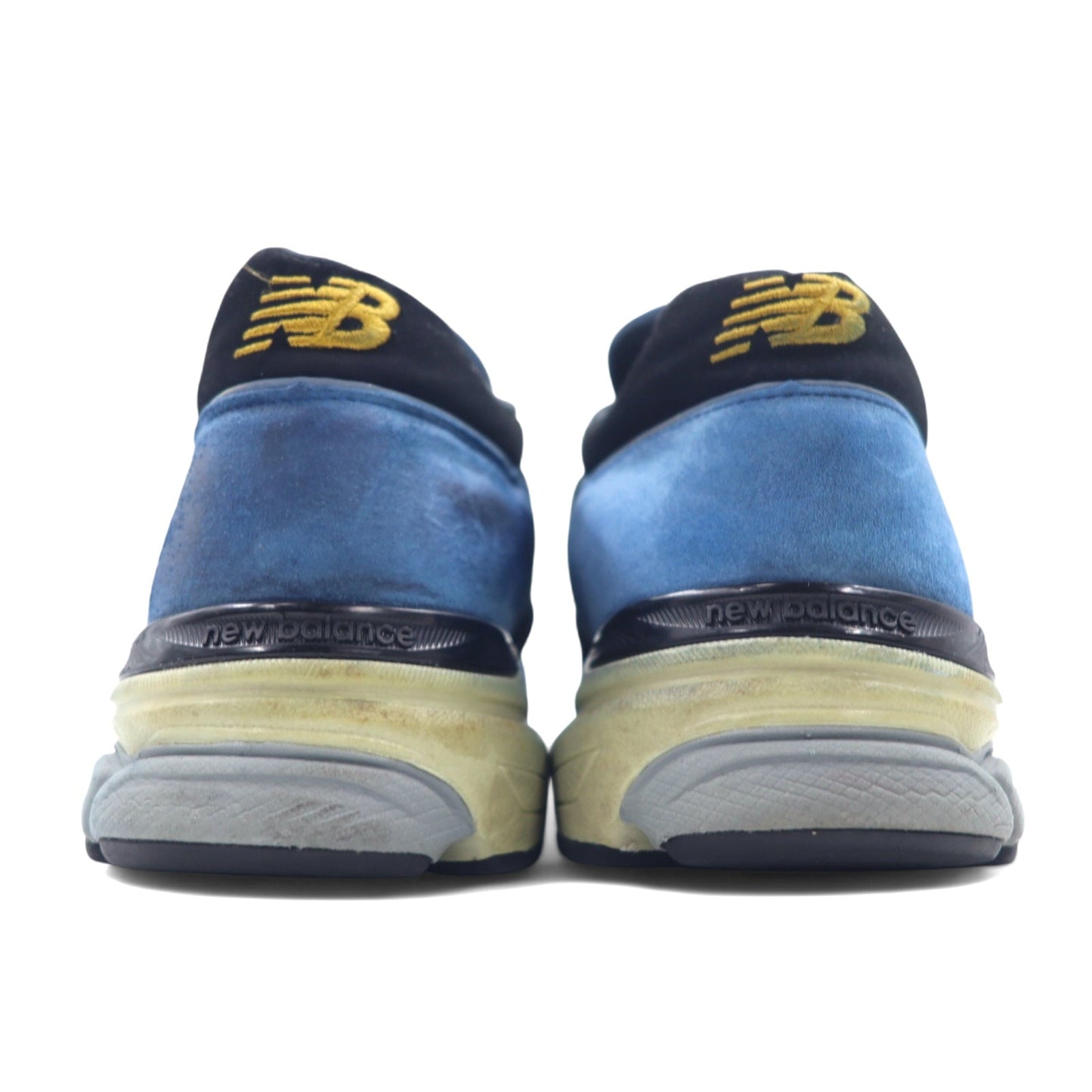 NEW BALANCE Made in England M1500 Sneakers, Size 26.5cm, Blue/Black Suede, M15009CV