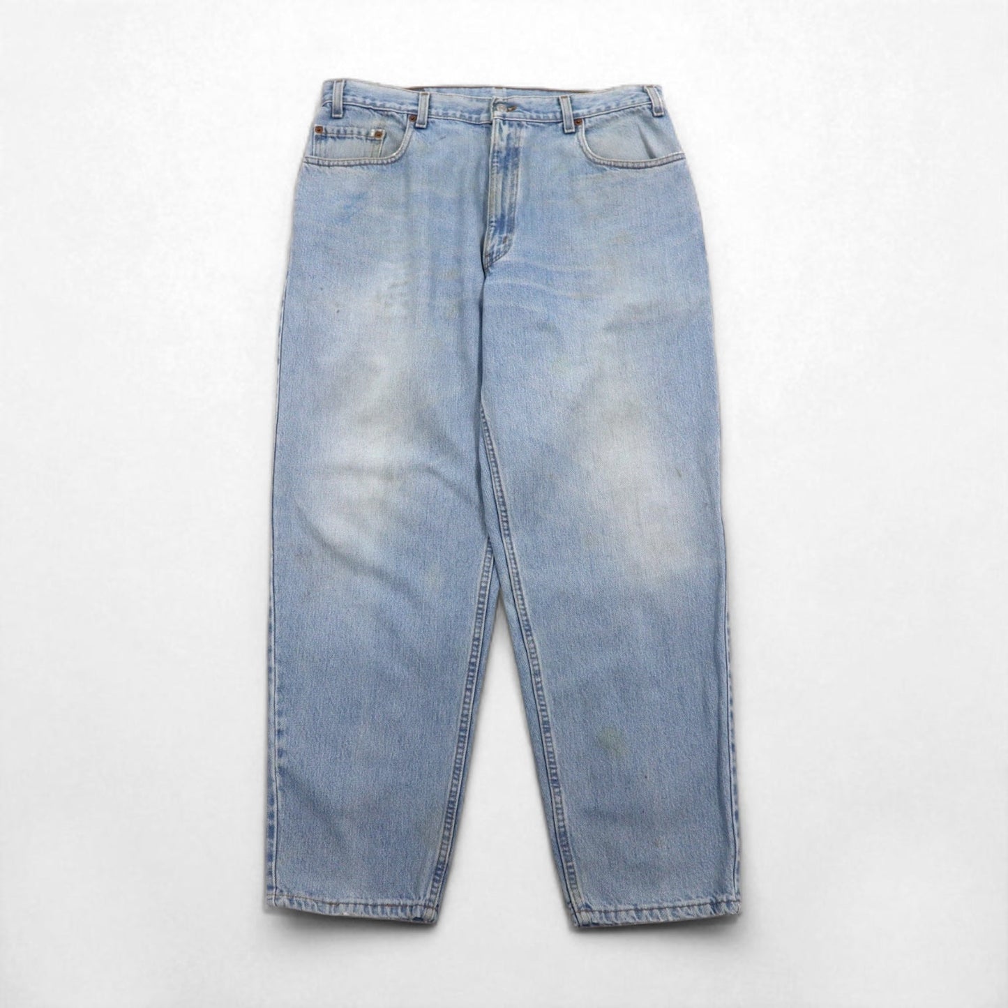 Levi's 90s Made in USA 560 Baggy Loose Fit Tapered Denim Pants, Size XL, Blue, Loose Fit Tapered Leg, 560-4834