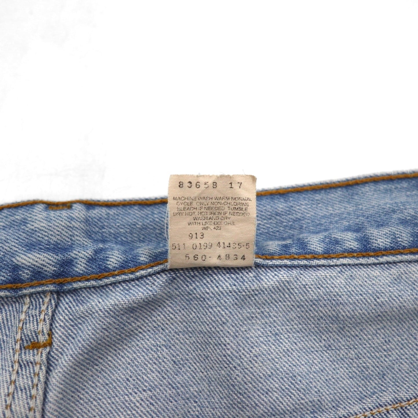 Levi's 90s Made in USA 560 Baggy Loose Fit Tapered Denim Pants, Size XL, Blue, Loose Fit Tapered Leg, 560-4834