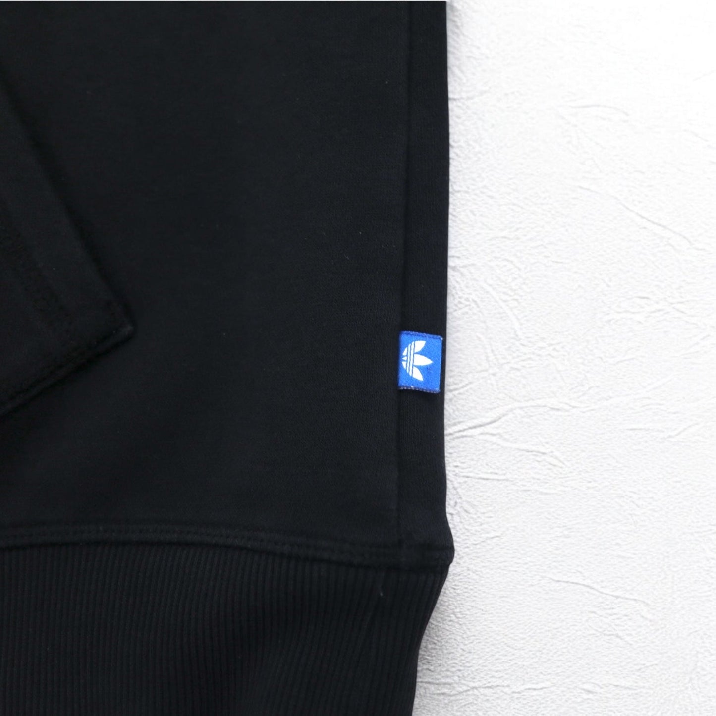 adidas Originals Trefoil Logo Print Hoodie, Size XL, Black, Fleece-Lined, AY6630