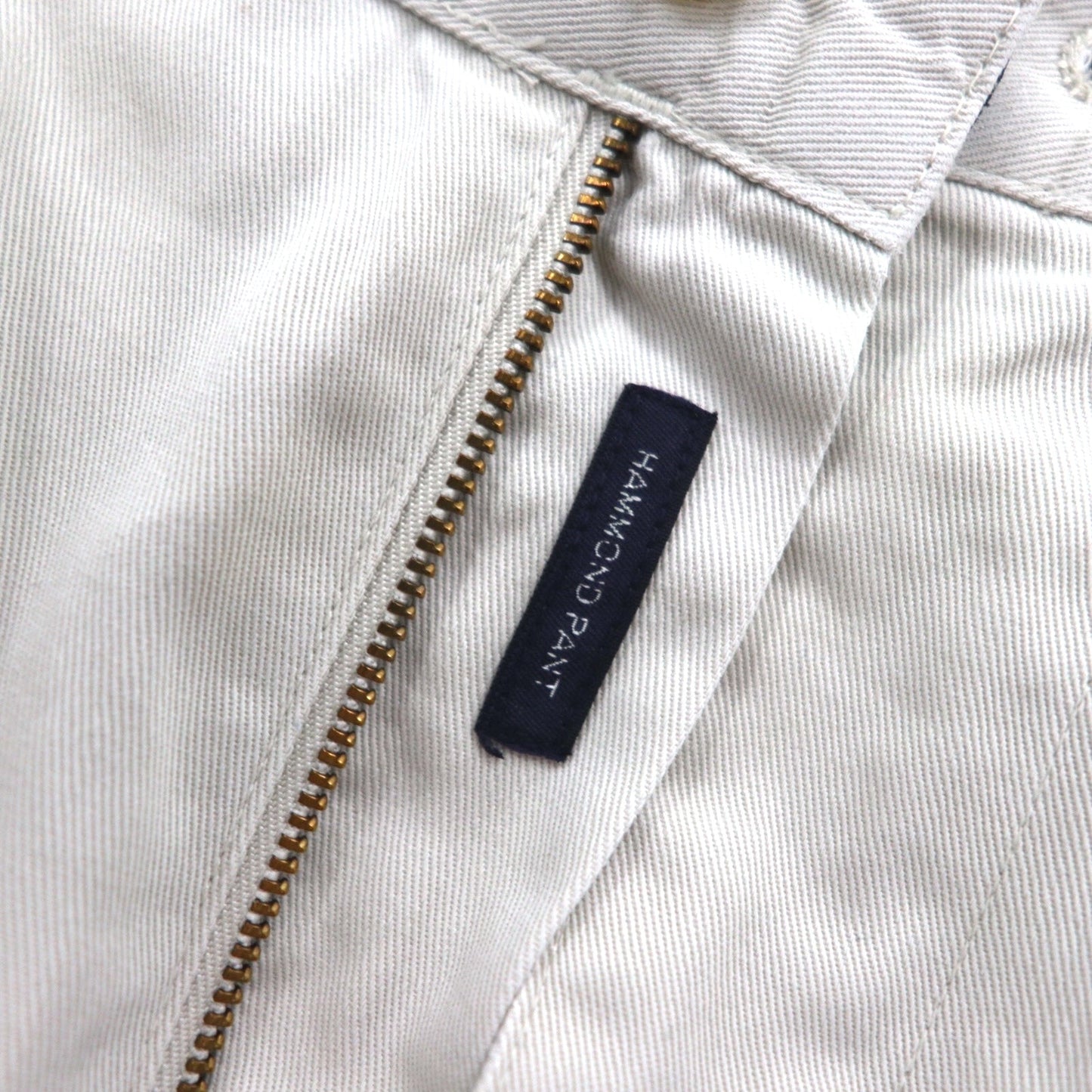 POLO RALPH LAUREN 90s Polo Chino Pants, Double-Tuck Wide Leg, Size M, Beige, Cotton