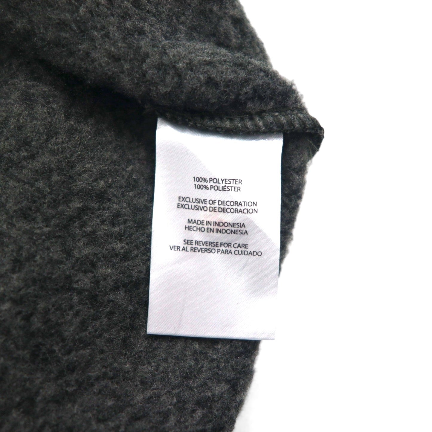 Eddie Bauer ハーフジップ フリースジャケット XL グレー RADIATOR SWEATER FLEECE 1/4 ZIP 未使用品