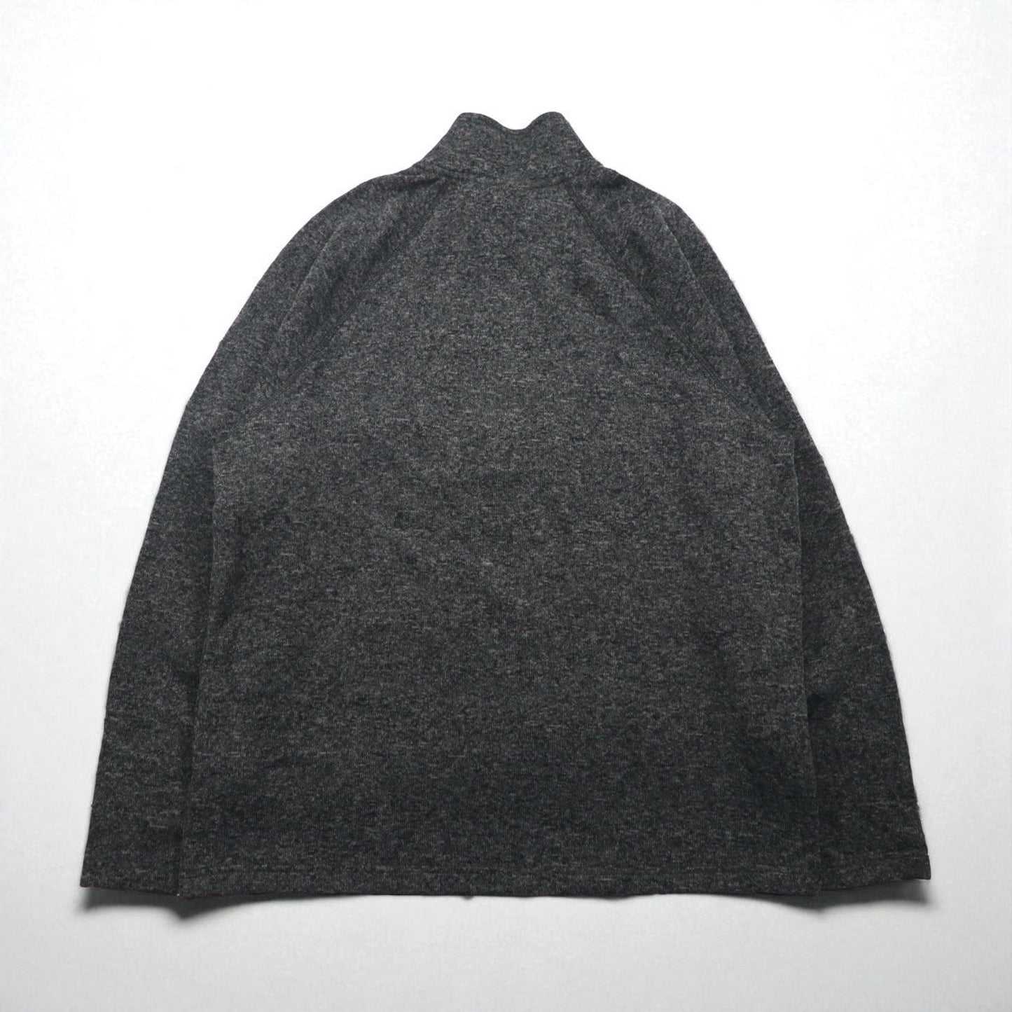 Eddie Bauer ハーフジップ フリースジャケット XL グレー RADIATOR SWEATER FLEECE 1/4 ZIP 未使用品